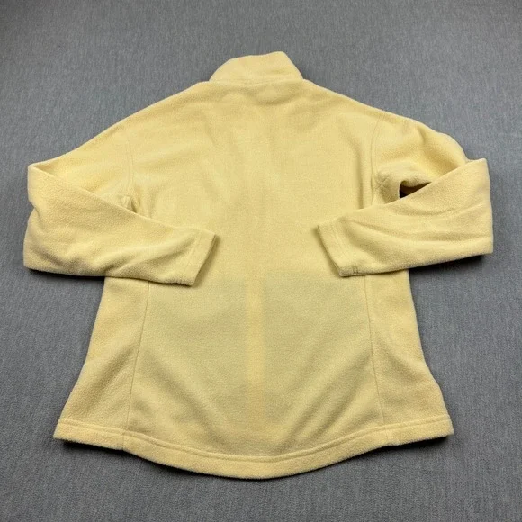 Vintage Patagonia Synchilla Jacket Womens XL Yellow El Cap Full Zip‎ Made in USA - Picture 9 of 10